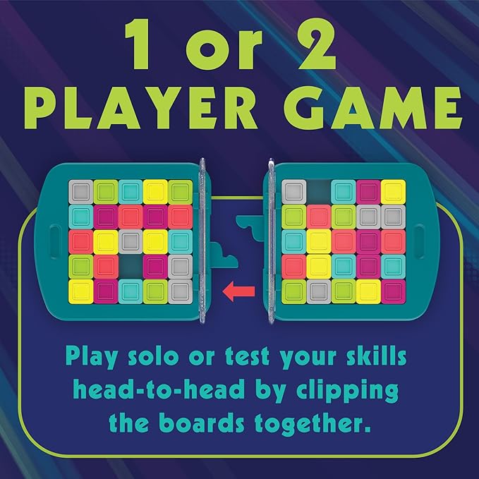 MindWare Color Slam Sliding Puzzle Game for 6 Year Olds and Up