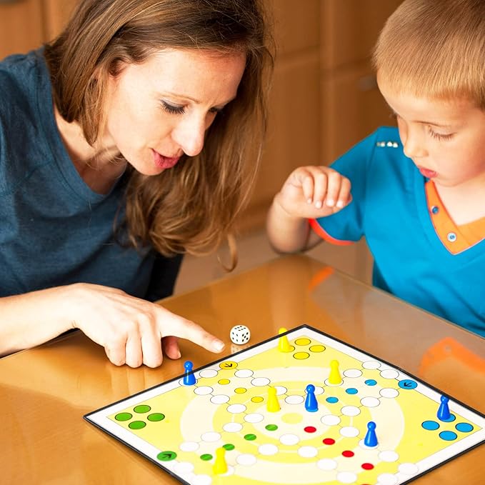 4 Pcs Folding Blank Game Board, Make Your Own Game Board, Quad Fold Dry Erase Battle for School Classroom DIY Activities, 18 x 18 Inches