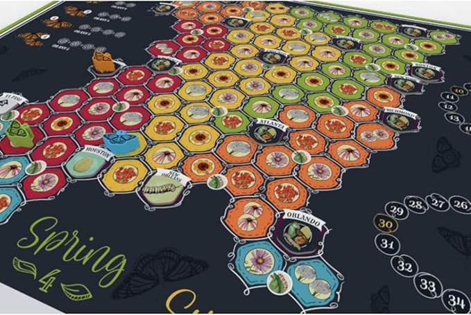 Alderac Entertainment Group (AEG) Mariposas Board Game, Play The Monarch Butterfly Migration, Learn About Nature, Ages 14+, 2-5 Players, 45-75 Min, Alderac Entertainment Group (AEG)