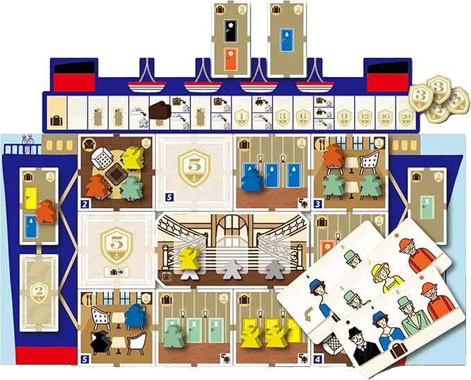 Come Sail Away Board Game - Passenger Boarding Strategy Game with Mancala Mechanics, Fun for Families, Kids & Adults, Ages 10+, 1-4 Players, 25 Minute Playtime, Made by Saashi & Saashi