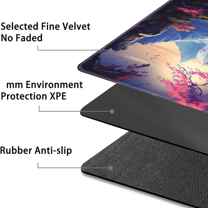 Board Game for TCG Playmat Table Mats Games Size 60X35 cm Mousepad Compatible for MTG RPG CCG Trading Card Game Play mats with 6 Dice (Playmat 150)