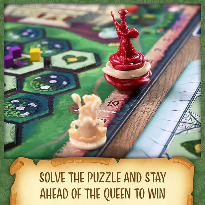 Northstar Game Studio Paint The Roses Board Game | Cooperative Strategy Game for Adults, Teens and Families | Alice in Wonderland Puzzle Game | 2 to 5 Players, Play in 60 Minutes