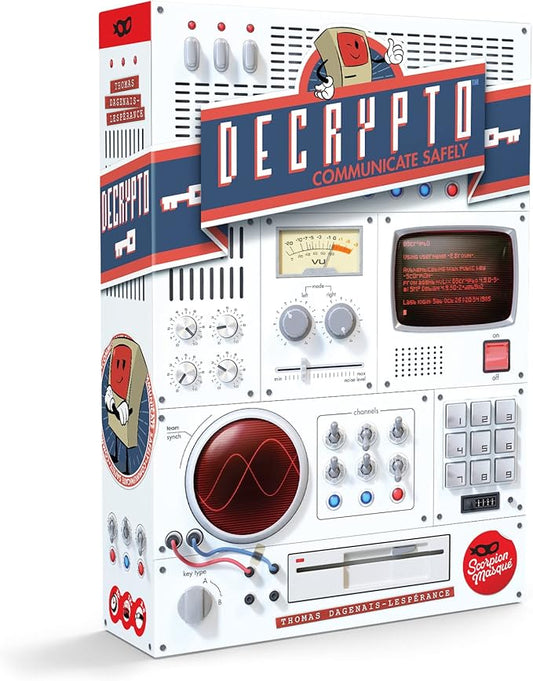 Decrypto | Deduction Party Game | #2 Party Game on BoardGameGeek | Great for Teens and Adults | Ages 12+ | 3 to 8 Players | 15 Minutes