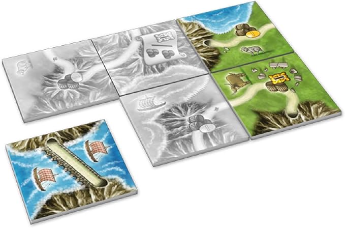 Games Isle of Skye from Chieftain to King Big Box Board Game | Fast-Paced Tile Placement Strategy Game for Adults and Kids | Ages 8+ | 2-5 Players | Average Playtime 60 Minutes | Made