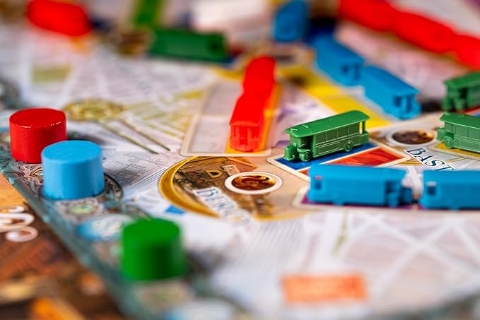 Ticket to Ride Paris Board Game - Train Route-Building Strategy Game with Detailed Parisian Buses, Fun Family Game for Kids & Adults, Ages 8+ , 2-4 Players, 10-15 Min Playtime, Made by Days of Wonder