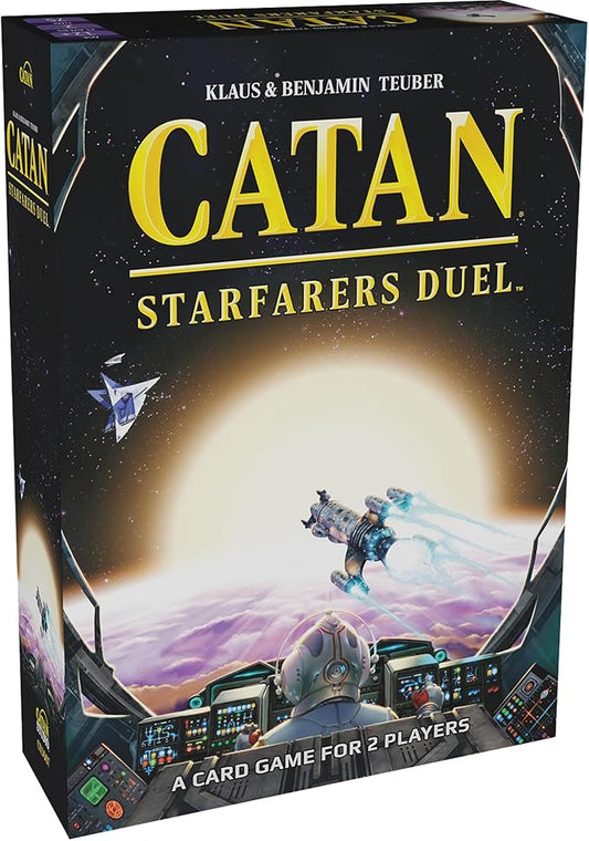 CATAN Starfarers Duel Board Game - A Thrilling Two Player Space Adventure! Strategy Game, Family Game for Kids and Adults, Ages 12+, 2 Players, 120 Minute Playtime, Made by CATAN Studio