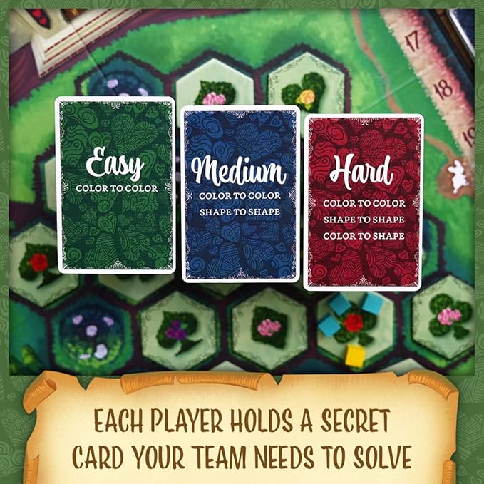 Northstar Game Studio Paint The Roses Board Game | Cooperative Strategy Game for Adults, Teens and Families | Alice in Wonderland Puzzle Game | 2 to 5 Players, Play in 60 Minutes