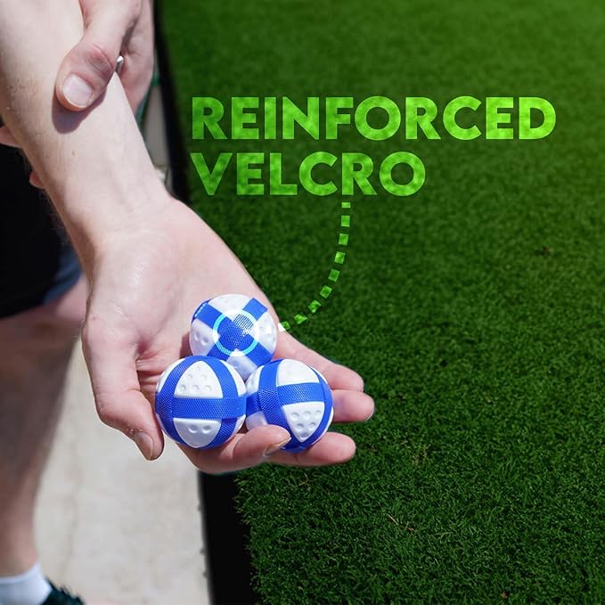 – Backyard Golf Game with 16 Chipping Velcro Balls & Mat, Yard and Outdoor Games for Adults & Family, Indoor Golf Set for Home, Beach or Party, Lawn Games for Adults & Family Outdoor