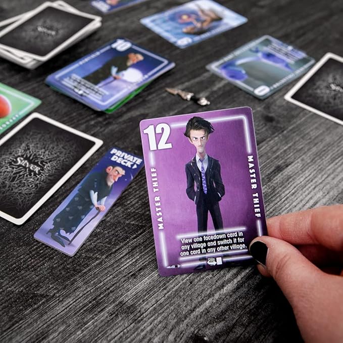 Silver Dagger, Fun, Competitive, and Strategic Card Game, Fun for Family Game Night
