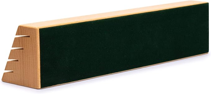 Yellow Mountain Imports Solid Beechwood Playing Card Holders - Set of 2