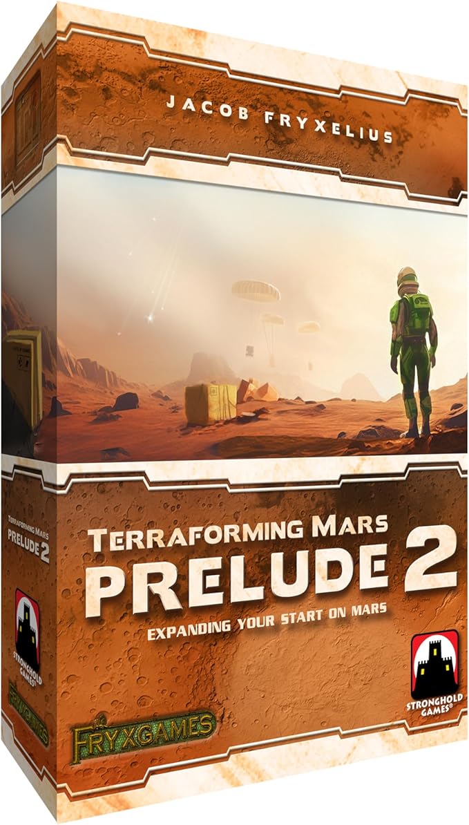 Stronghold Games - Terraforming Mars Prelude 2 - Strategy Board Game Expansion - for 1 to 5 Players and Ages 12+