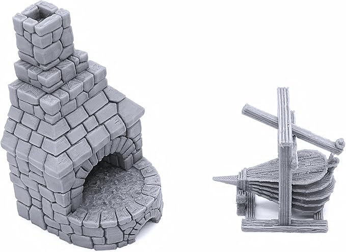 Smithy Tools - DND Terrain Compatible with Dungeons and Dragons, 28mm Miniature Wargaming, Tabletop RPGs, Wargame Scenery