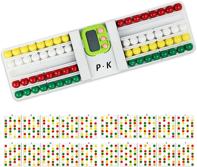 Ball Sorting Toy - Color Ball Return Game for Adults and Kids, with Timer for Family, Office, School