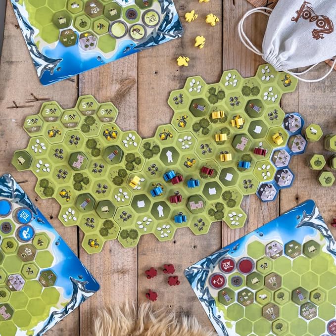 Looot - Pillage and Raid to Become Leader of The Vikings | Kenner Spiel Nominated for 2025 | Casual Strategy Game Night | Ages 10+ | 2 to 4 Players | 45 Minutes