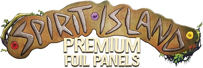 Greater Than Games | Spirit Island: Base Game - Foil Panels | Cooperative Strategy Board Game Accessory | Premium Component Upgrade