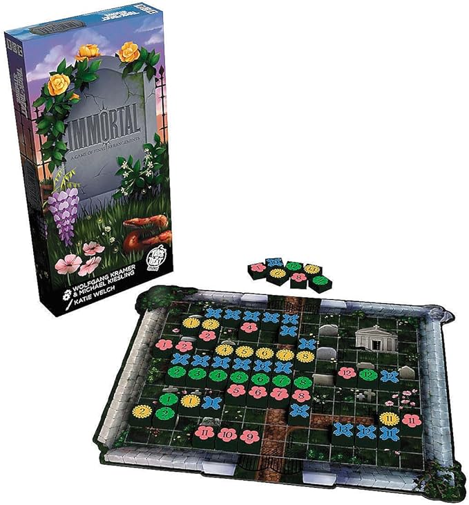 Trick Or Treat Studios, Immortal - Strategy Tile-Placement Board Game - for 2 to 6 Players Ages 14+
