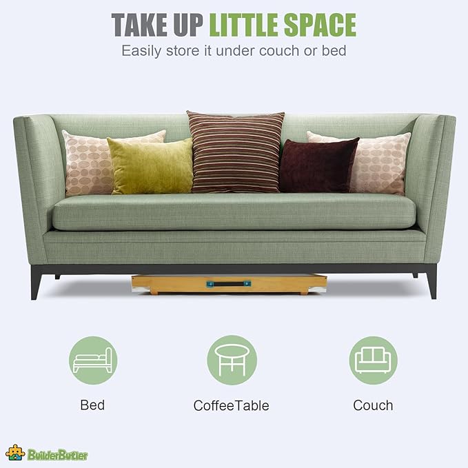 1500 Pieces Puzzle Table with Legs,34.25" x 25.2" Wooden Jigsaw Puzzle Board with 4 Drawers & Cover,3-Tilting Angles