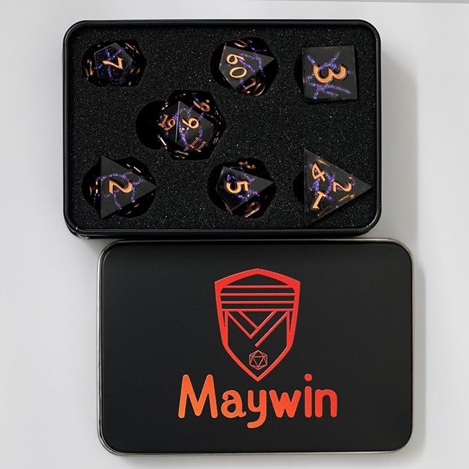 Dungeons and Dragons Dice,D&D Dice Set,DND Dice Gift Set for Role Playing Table Games