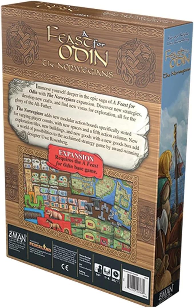 Z-Man Games A Feast for Odin: The Norwegians Expansion