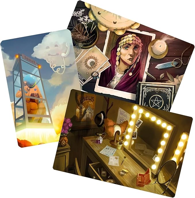 Mysterium Park Board Game | Mystery Board Game | Cooperative Board Game | Fun Game for Adult and Family Game Night | Ages 10 and up | 2-6 Players | Average Playtime 28 Minutes | Made by Libellud