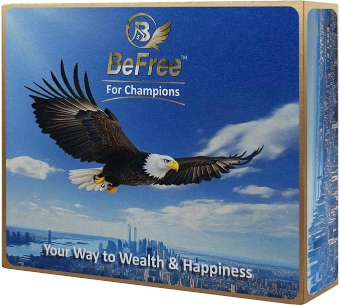 BeFree for Champions Board Game – Cash Flow & Money Management, Smart Investments & Financial Freedom, Find Your Purpose & Achieve Life Goals, Fun Strategy Game for Family & Adults