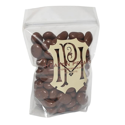Heaton Pecans Milk Chocolate Covered Pecan Halves, Candied Pecans, Gourmet Snack, Christmas, Holiday Nuts Gift, Teacher Gifts, Birthday and More, Food Gifts, 1 lb Bag
