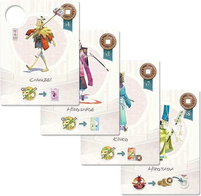Tokaido Deluxe Board Game - Travel Adventure Strategy Game for Ages 8+, 2-5 Players, 45 Min Playtime by Funforge