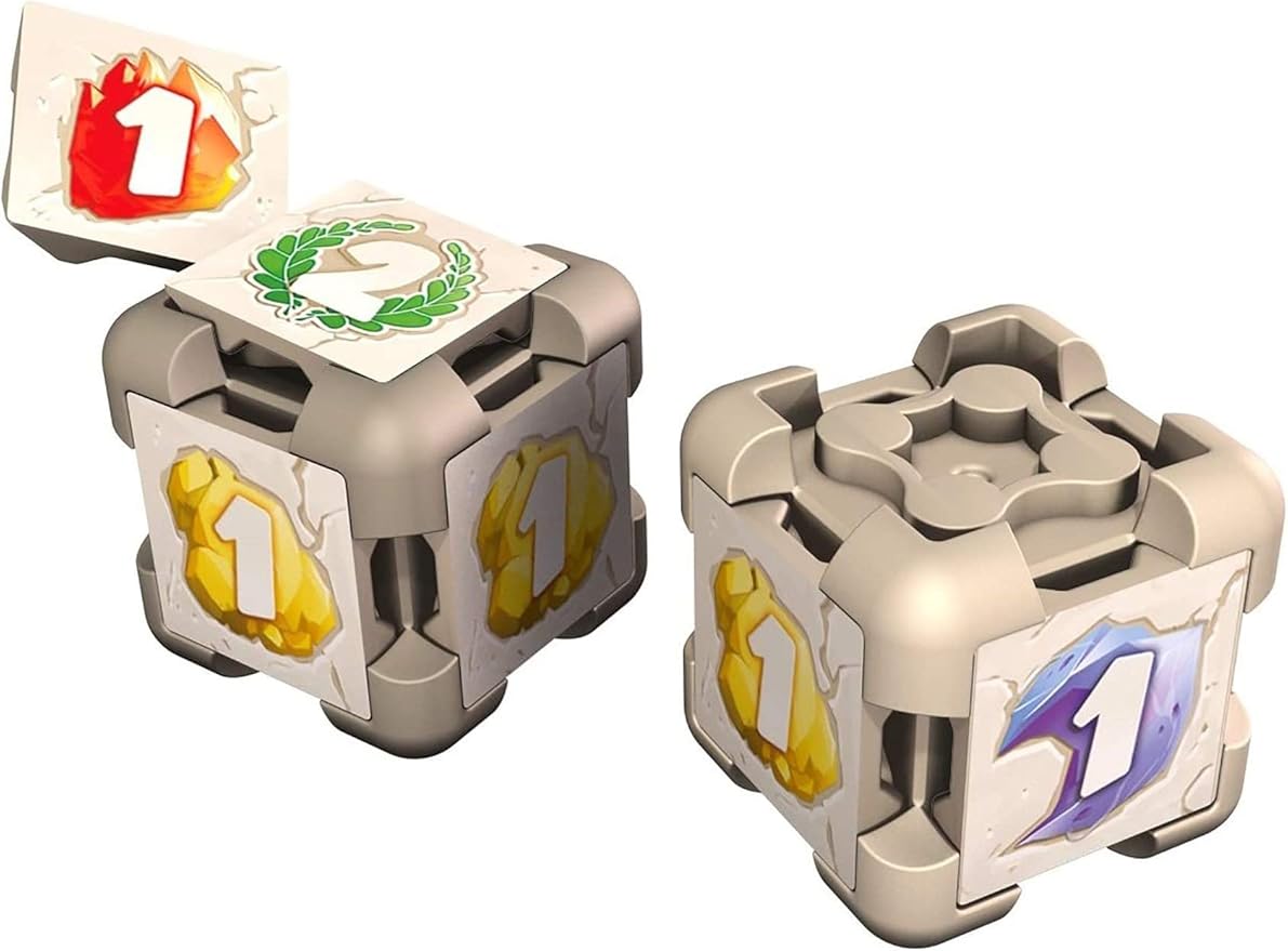 Dice Forge Board Game - Customize Your Fate, Conquer the Gods! Dice Crafting Strategy Game, Fun Family Game for Kids & Adults, Ages 10+, 2-4 Players, 45 Minute Playtime, Made by Libellud