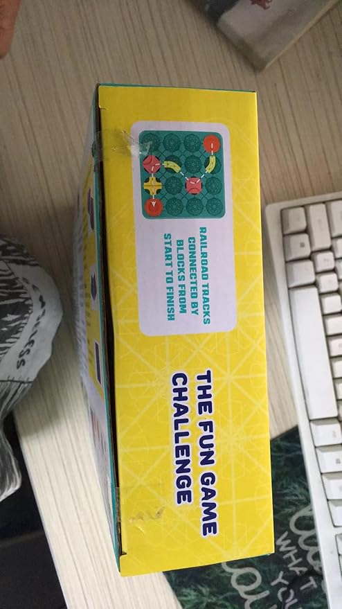 Logical Road Builder, STEM Board Games Brain Teaser, Kids Puzzle Games Educational Montessori Toys, Large Board Games Birthday Gifts for 4 5 6 7 Year Old Preschool Boys Girls