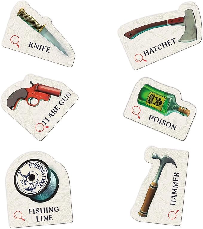 Clue Conspiracy Board Game for Adults and Teens, Secret Role Strategy Games, Ages 14+, 4-10 Players, 45 Minutes, Mystery & Party Games