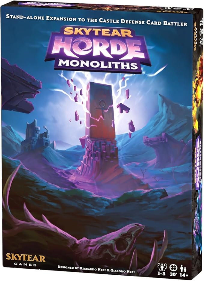 Horde: Monoliths - Quick Solo and Cooperative Strategy Tower Defense Card Game Inspired by TCG's