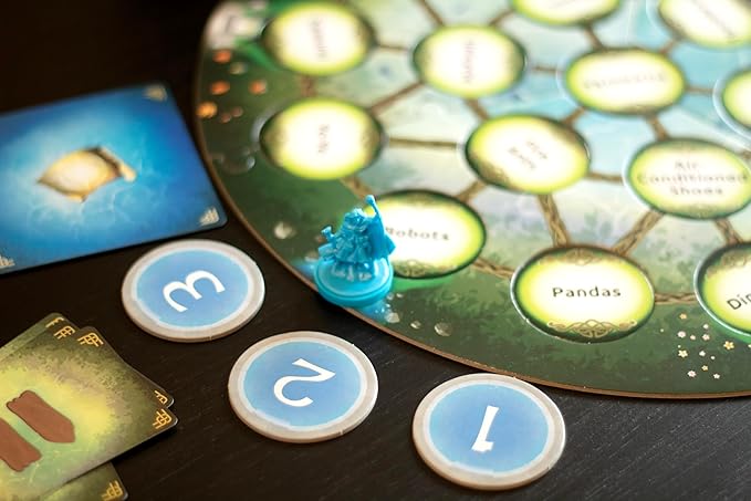 R&R Games Mystic Paths, Cooperative Board Game for Adults and Kids, Card Games for Family Night