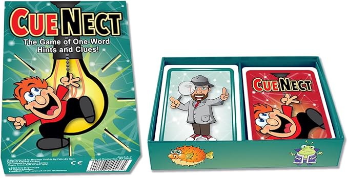 CUENECT: Wildly Fun Clue Decoding Game - Connect, Discover, & Laugh with Friends & Family โ from The Makers of Moose Master