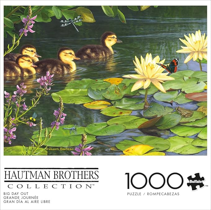 Buffalo Games - Hautman Brothers - Big Day Out - 1000 Piece Jigsaw Puzzle for Adults - Challenging Puzzle Perfect for Game Nights - Finished Size is 26.75 x 19.75