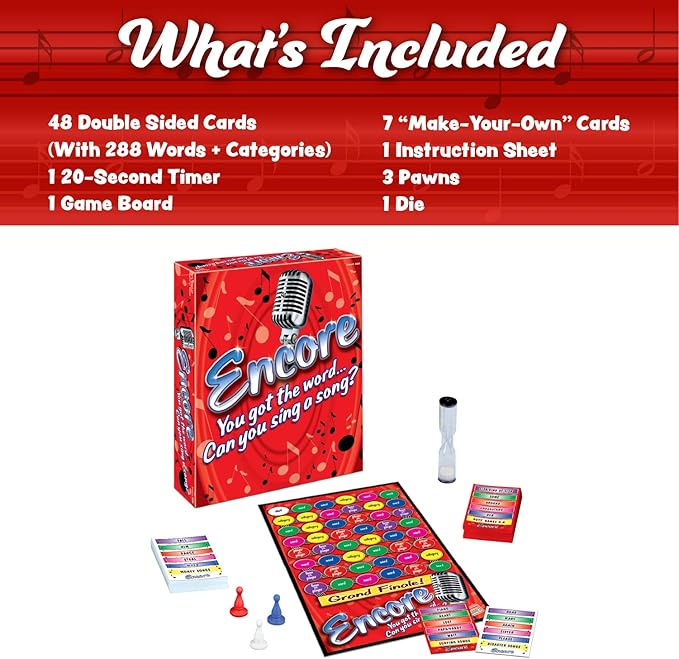 Endless Games Encore Board Game - Sing Songs to Win