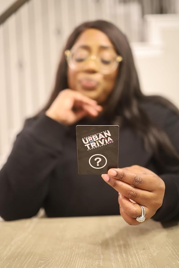 Urban Trivia Card Game - Black Culture, TV, Movies, Music, Sports & Growing Up Black
