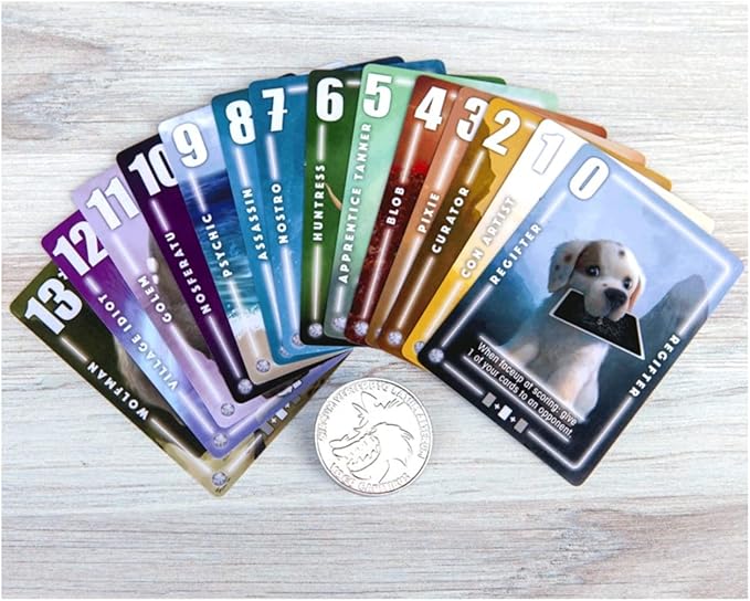 Silver Coin, Fun, Competitive, and Strategic Card Game, Fun for Family Game Night