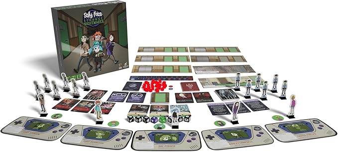 Sally Face: Strange Nightmares - Cooperative Board Game, Based On The Video Game, Officially Licensed, Ages 13+, 1-5 Players, 45 Min