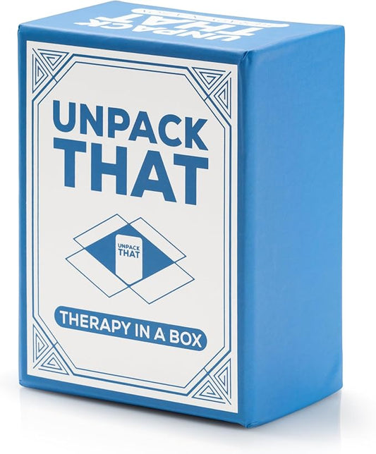 Therapy in A Box Couples Game - Deep Relationship Questions for Couples, Families & Friends | 125 Cards for Communication & Intimacy Building