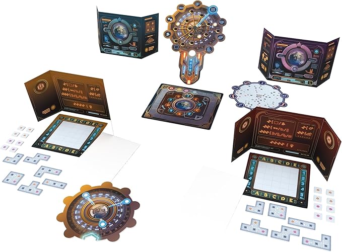 Archeo-Logic - A Competitive Deduction Board Game, Locate & Map Out A Hidden City, Ages 12+, 1-4 Players