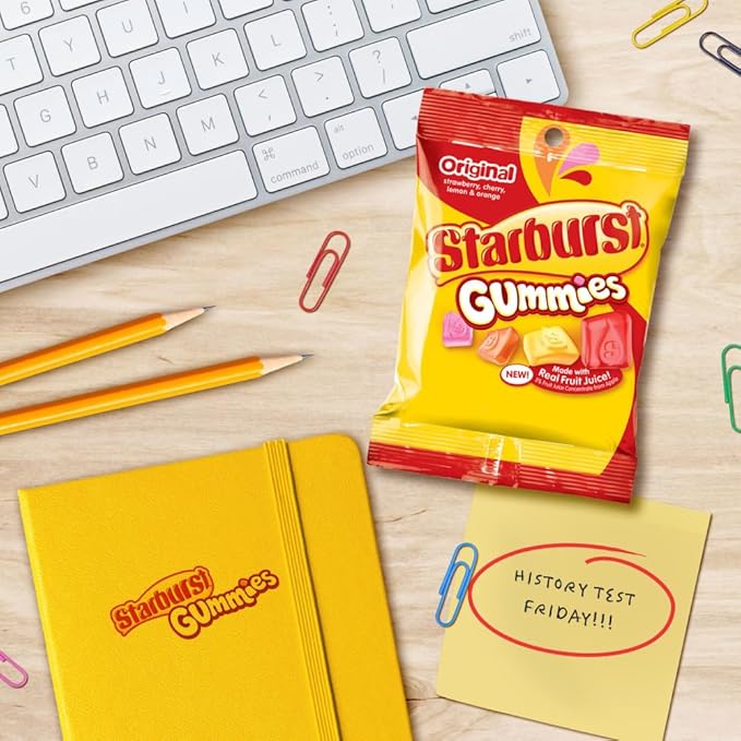 STARBURST Gummies Original Gummy Candy, 5 oz Bag (Pack of 12)