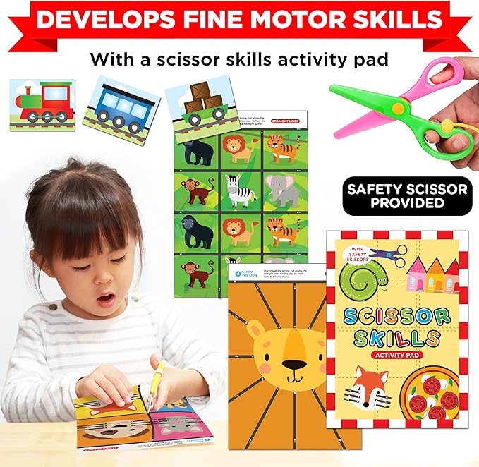Toys for 3 Year Old Boys/Girls | Gift for 3 Year Old Kids | Board Books and Fun Activities | Learning and Educational Toys & Games (1 Box Set)
