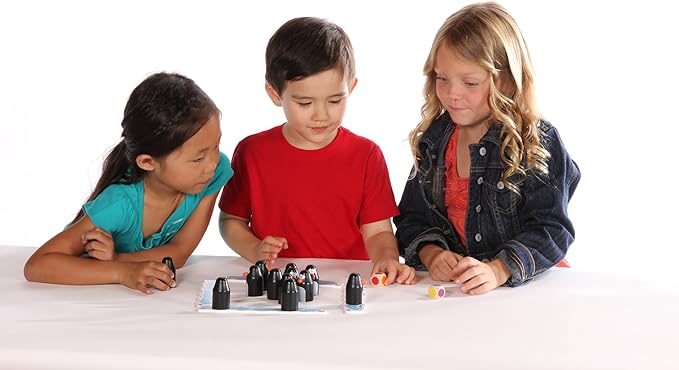 Tabletop Strategy Game, Skill Building Educational Memory Game, for Kids Family Preschool, Ages 4+, Award Winning, Pengoloo (Wooden Version) by Blue Orange Games