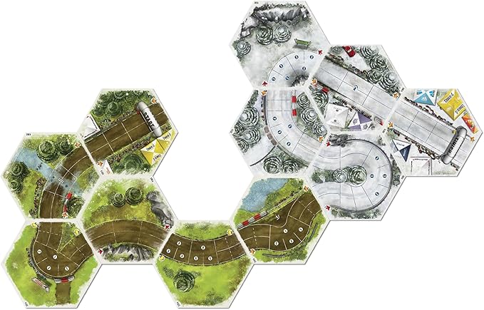 | Rallyman: Dirt Monte Carlo | Expansion | Dice Rolling Board Game | Push Your Luck Game |Ages 14+ | 1 to 6 Players | 60+ Minutes