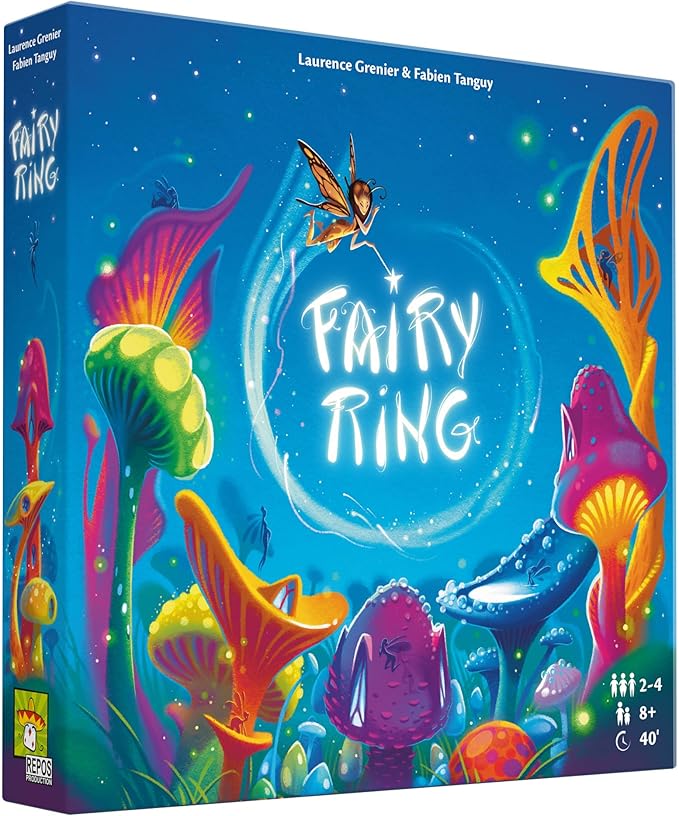 Fairy Ring Board Game - Enchanting Drafting & Movement Strategy Game, Immersive Fairy Village Building Game for Kids & Adults, Ages 8+, 2-4 Players, 40 Min Playtime, Made by Repos Production