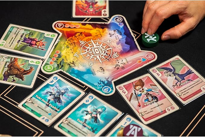 Renegade Game Studios: The Vale of Eternity - Drafting & Set Collection Card Game, Tame & Hunt Fantastical Monsters & Creatures, Ages 14+, 2-4 Players