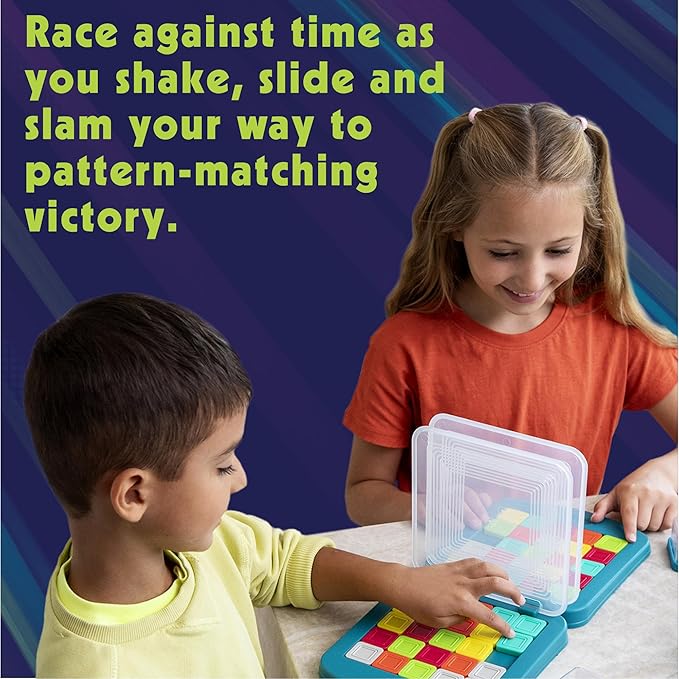 MindWare Color Slam Sliding Puzzle Game for 6 Year Olds and Up