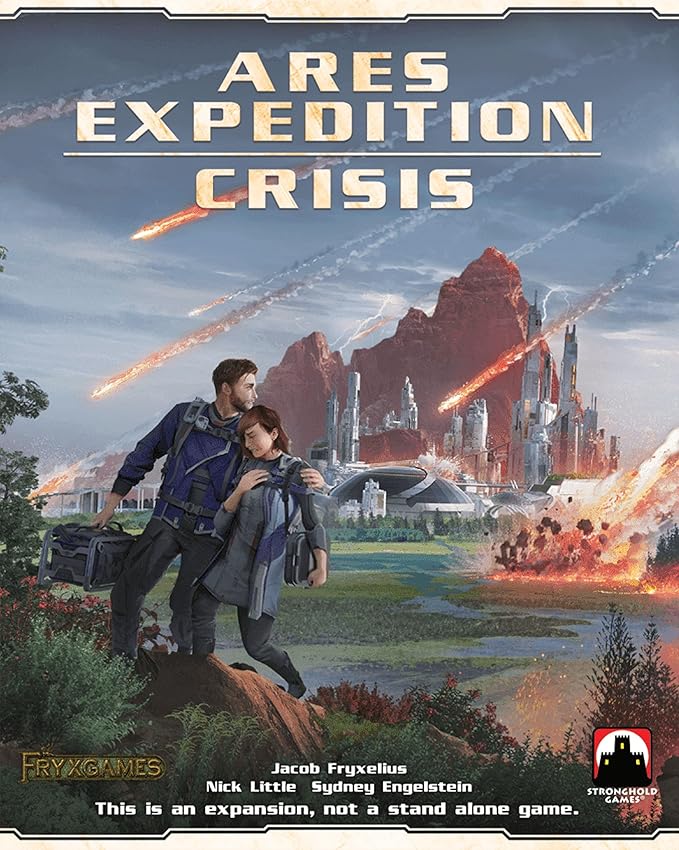 Stronghold Games Terraforming Mars Ares Expedition: Crisis - Cooperative Board Game Expansion - 2 to 4 Players, Ages 14+
