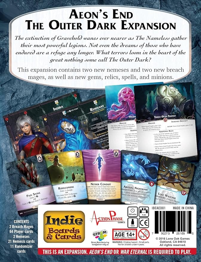 Aeons End The Outer Dark by Indie Boards and Cards, Strategy Board Game