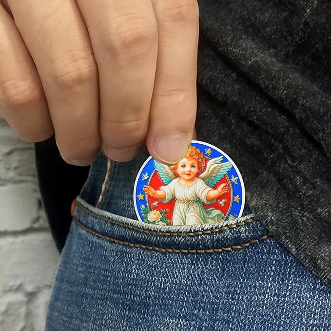 Anointed Lamb Religious Coin – Inspirational Bible Verse Medallion for Faith-Based Gifts, Spiritual Encouragement for Men & Women